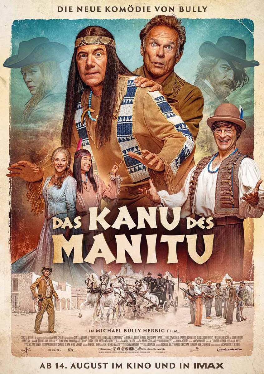 Filmplakat Das Kanu des Manitu – Sommernachtskino Kirchheim-Teck 2026