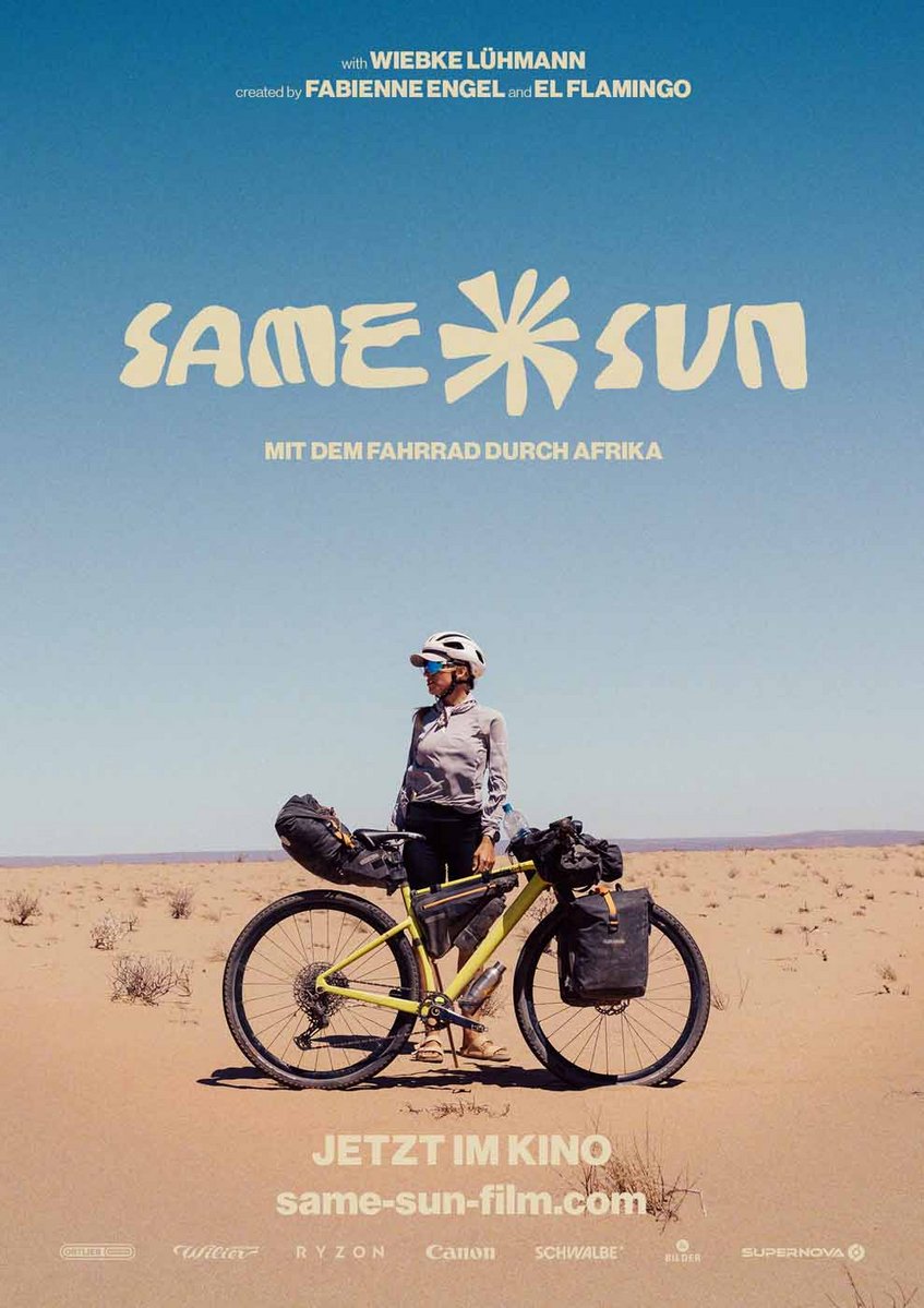 Filmplakat Same Sun – Mit dem Fahrrad durch Afrika – Sommernachtskino Kirchheim-Teck 2026