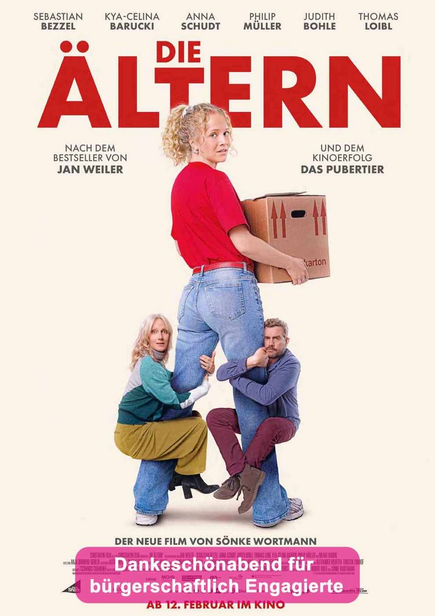 Filmplakat Die Ältern – Sommernachtskino Kirchheim-Teck 2026