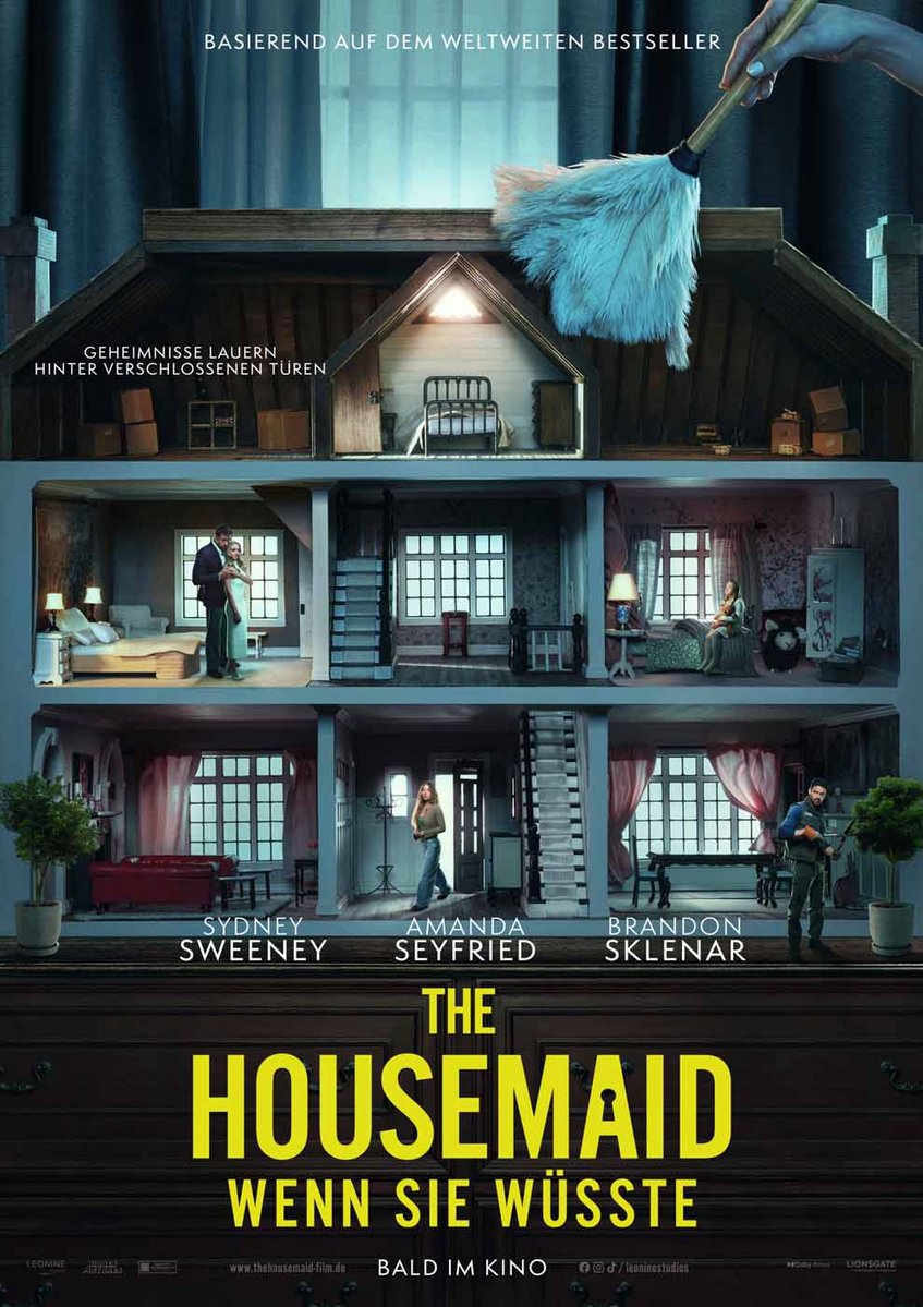 Filmplakat The Housemaid – Wenn sie wüsste – Sommernachtskino Kirchheim-Teck 2026