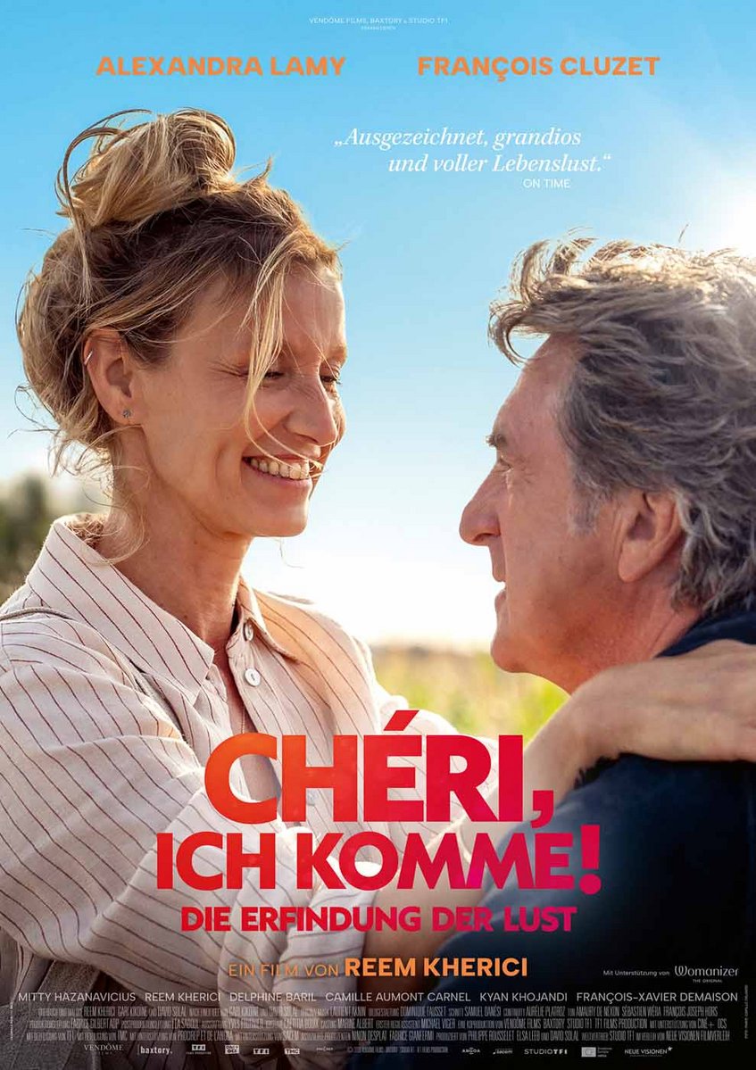 Filmplakat Chérie, ich komme! – Die Erfindung der Lust – Sommernachtskino Kirchheim-Teck 2026