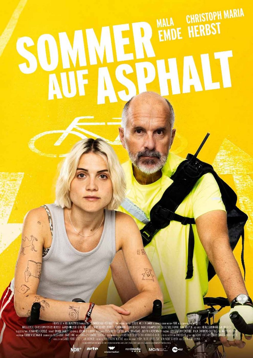 Filmplakat Sommer auf Asphalt – Sommernachtskino Kirchheim-Teck 2026